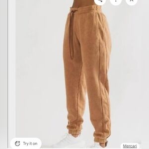 Womens Alphalete Xs Oversized Athletic Loungewear Joggers